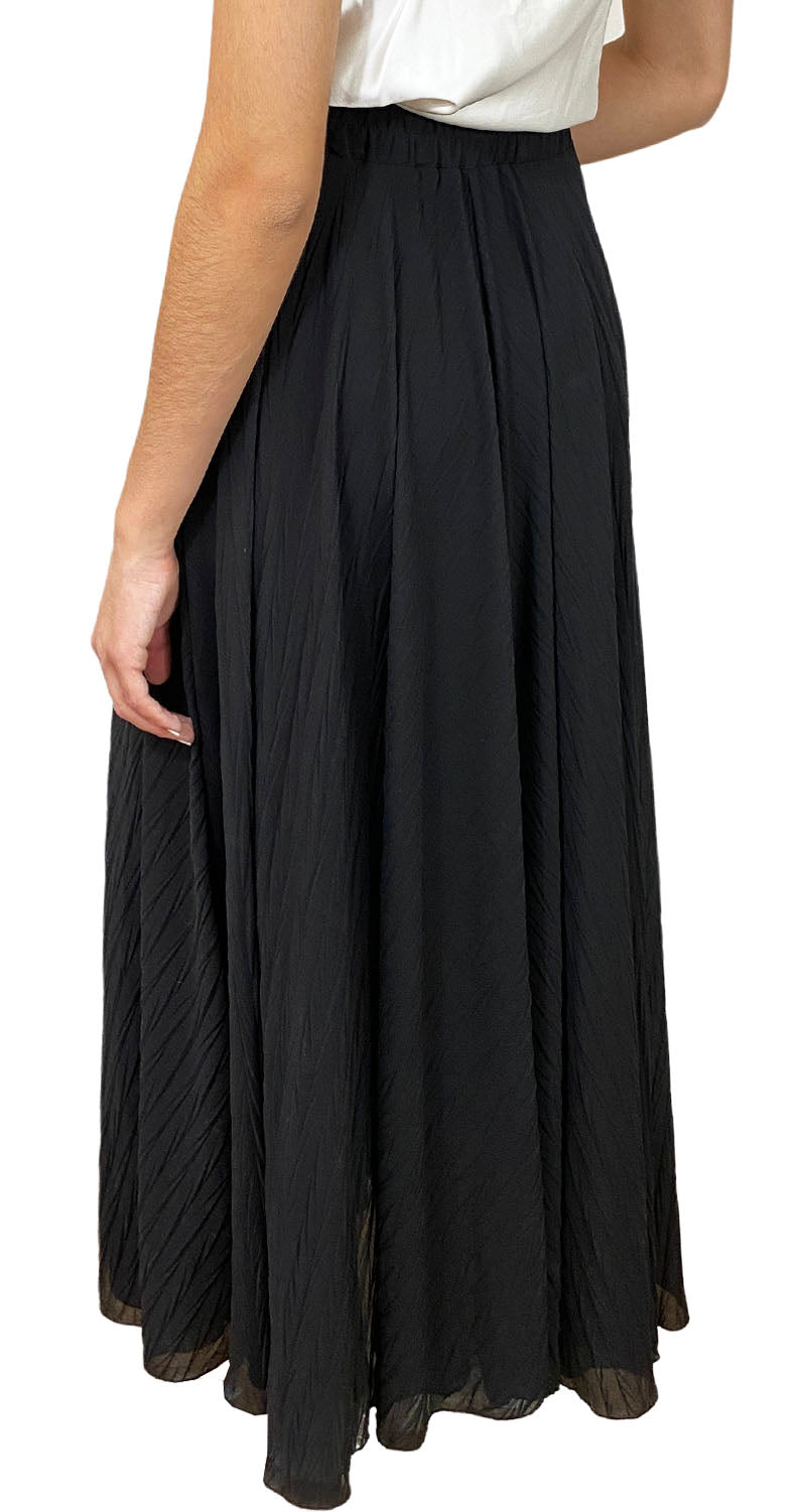 Falda Negro Maxi