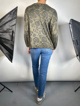 Sweater Verde Paisley