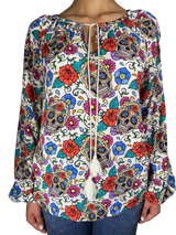 Blusa Colores Calaveras