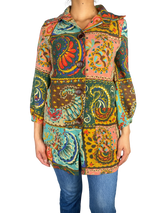 Chaqueta Paisley Multicolor