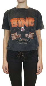 Polera Vintage Bing Tee Negra