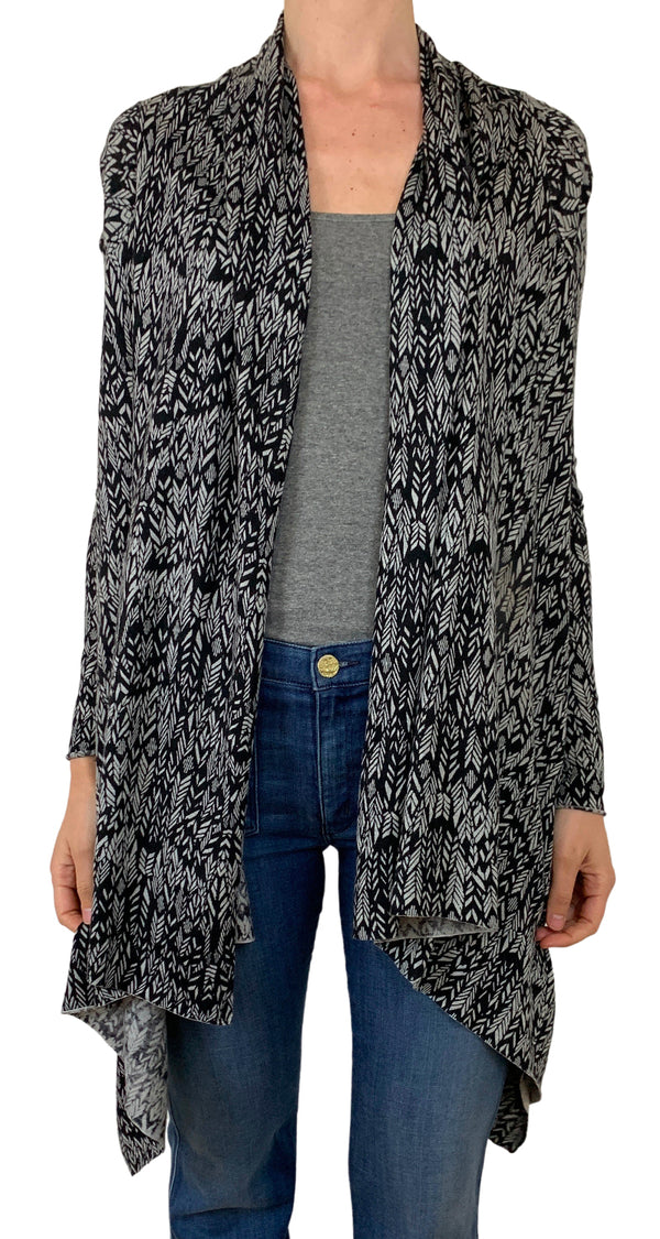 Ana Print Deluxe Cardigan