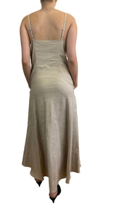 Vestido Beige Lino