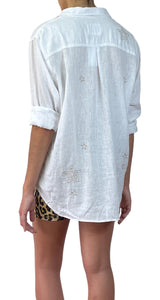 Blusa Blanca Estrellas