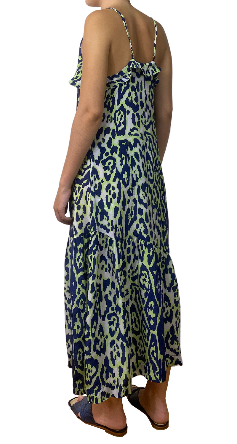 Vestido Maxi Animal Print