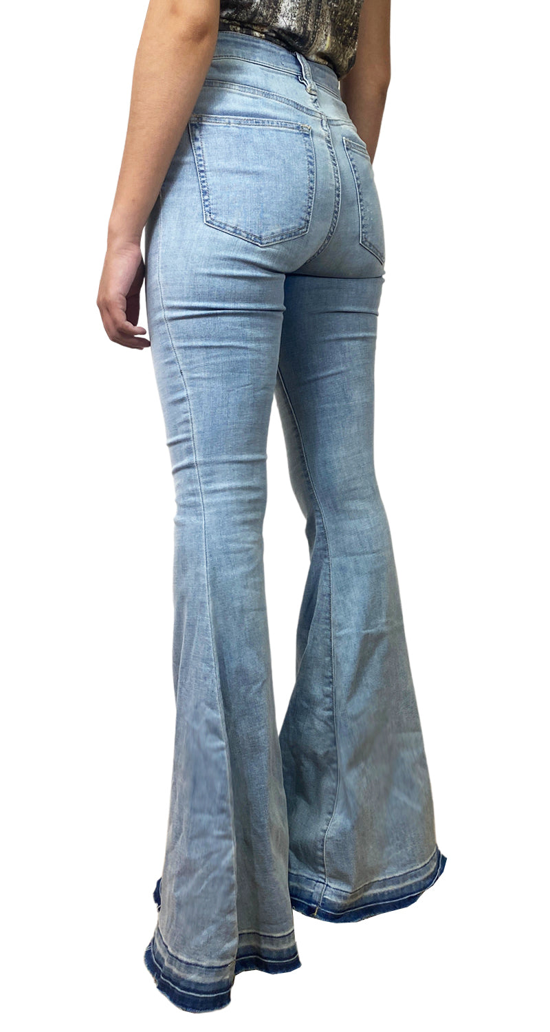 Jeans Celeste Palazzo