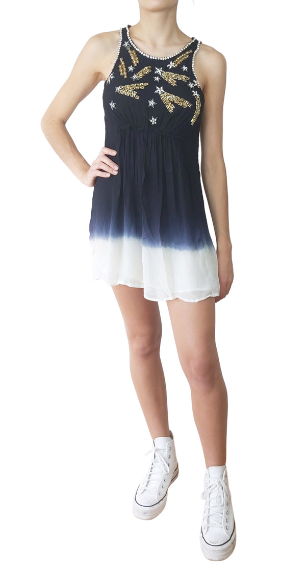 Vestido Mini Tie Dye Gemas