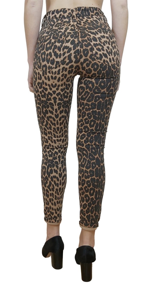 Skinny Jeans Animal Print