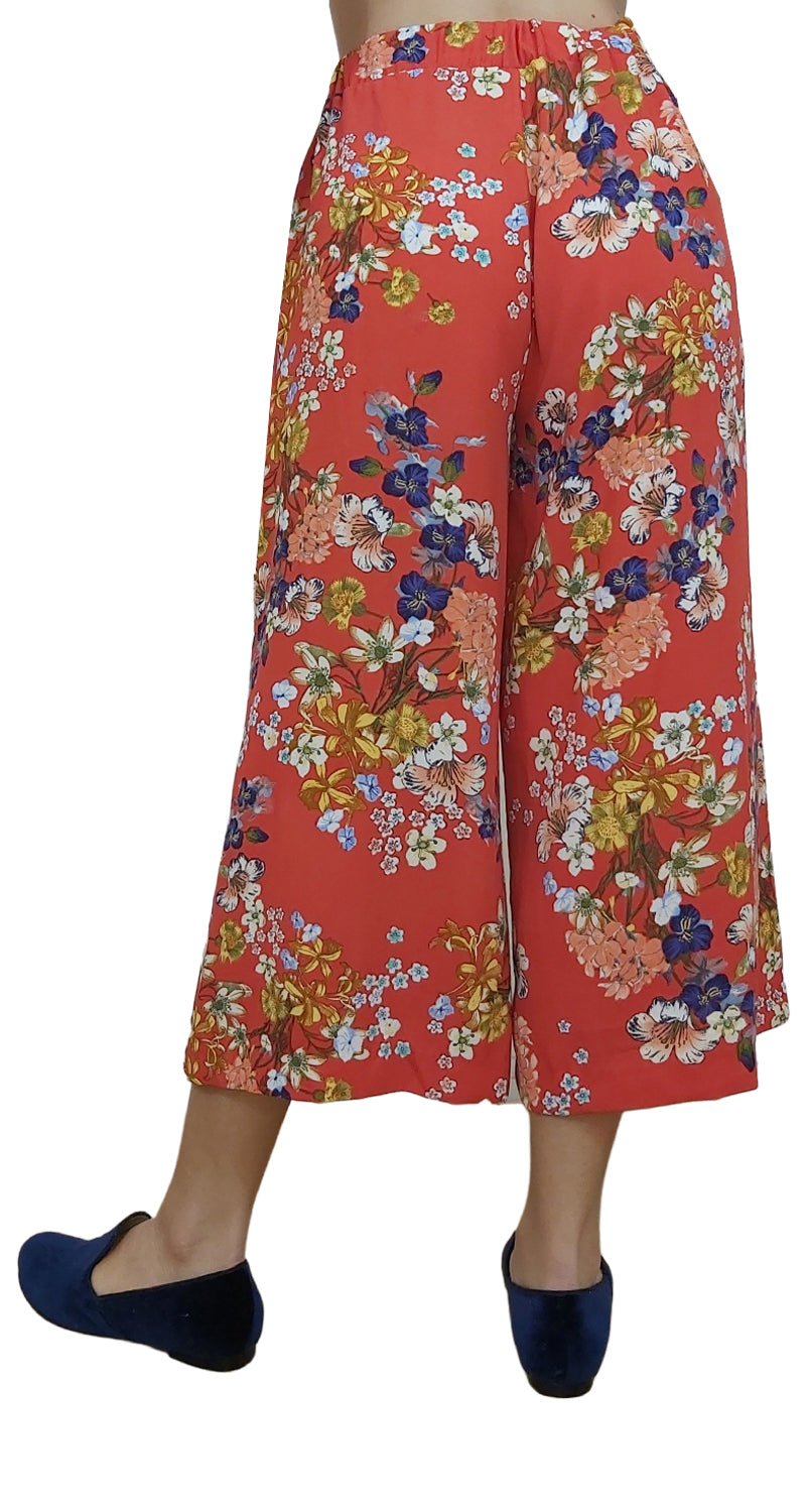 Culotte Rojo Floral