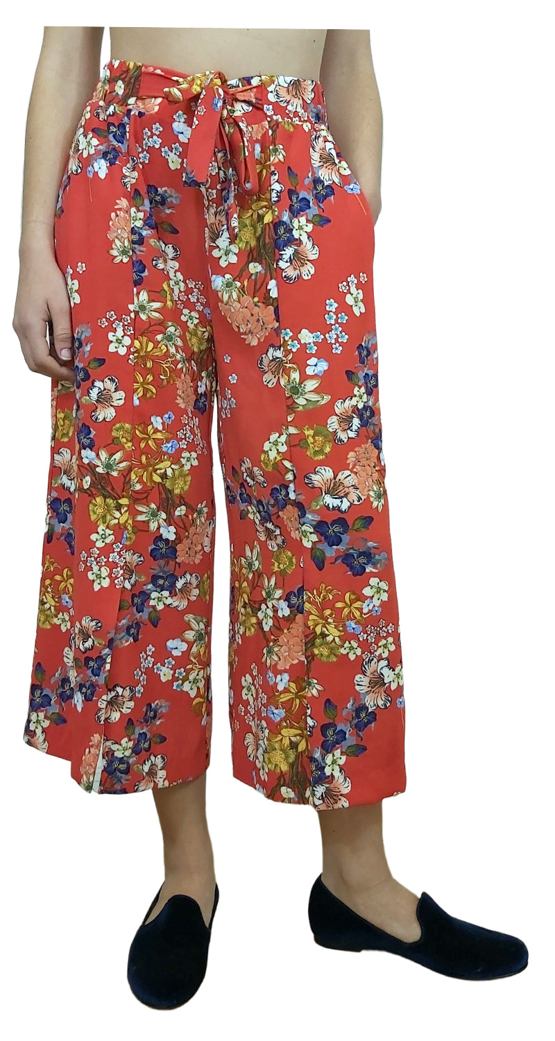 Culotte Rojo Floral