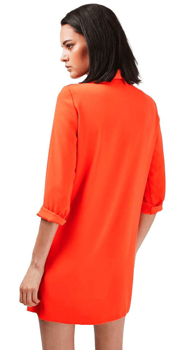 Blazer Dress Orange