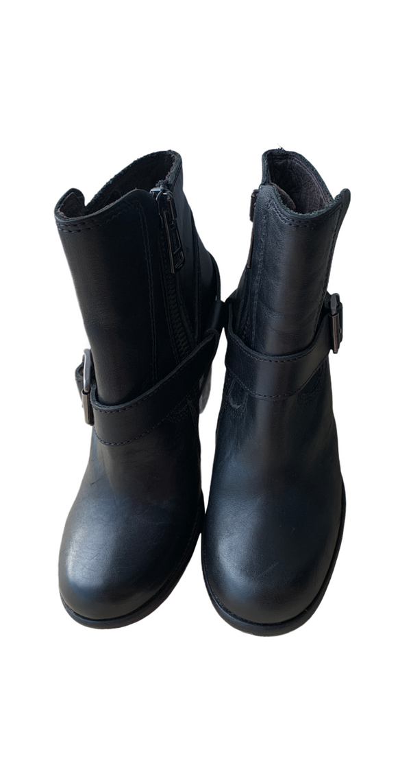 Jules Heeled Biker Boots