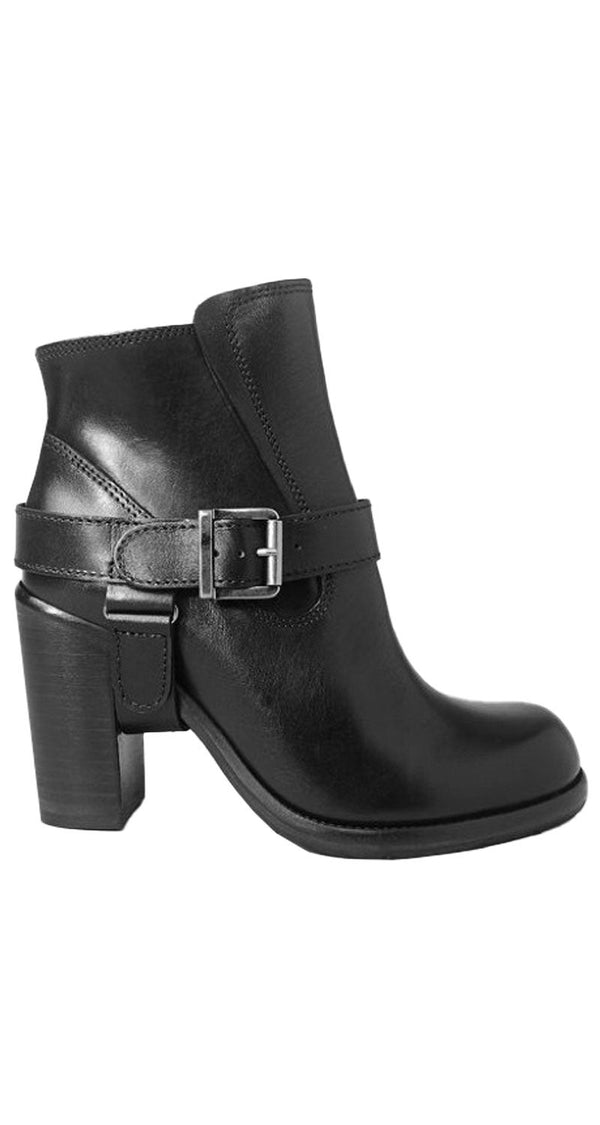 Jules Heeled Biker Boots