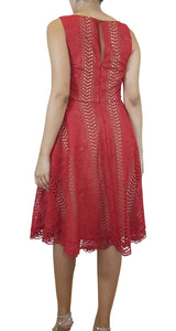 Vestido Red Lace