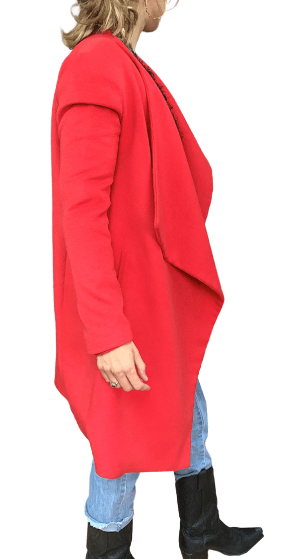 Abrigo Oversize Rojo