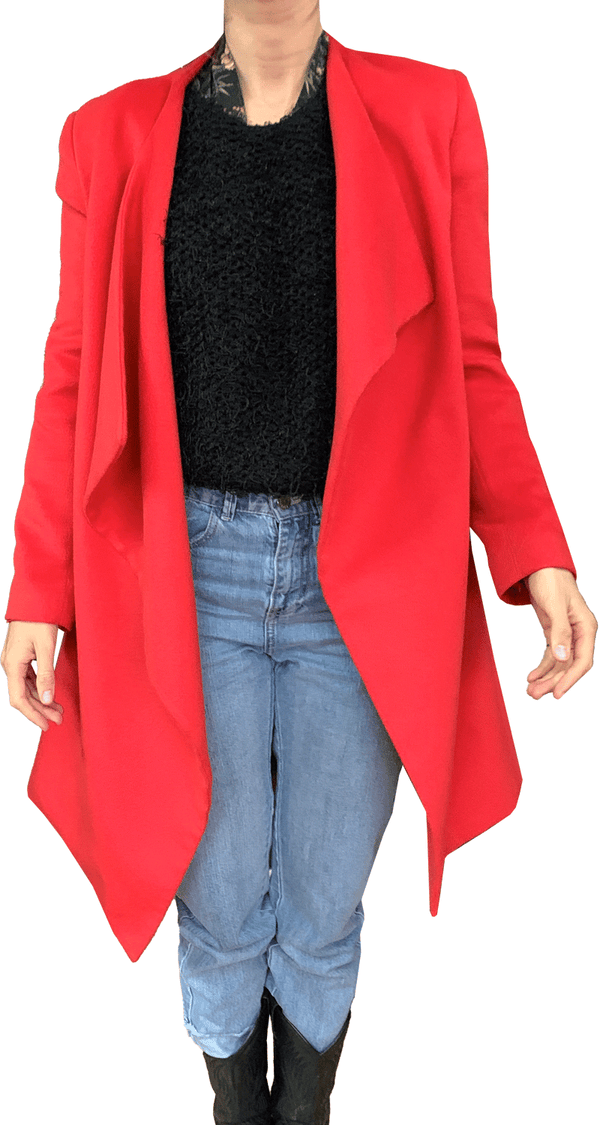 Abrigo Oversize Rojo