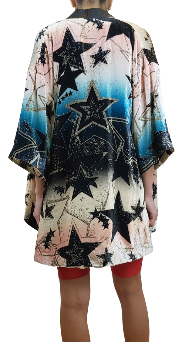 Kimono Velvet Star Multicolor