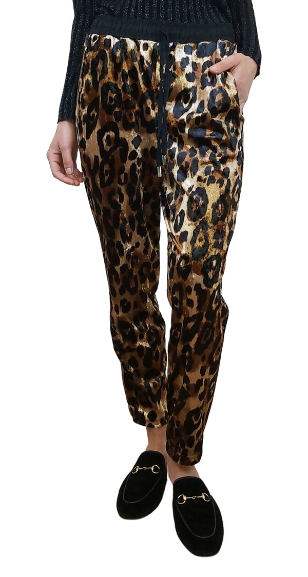 Buzo Velvet Animal Print