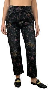 Boyfriend Light Floral Jeans