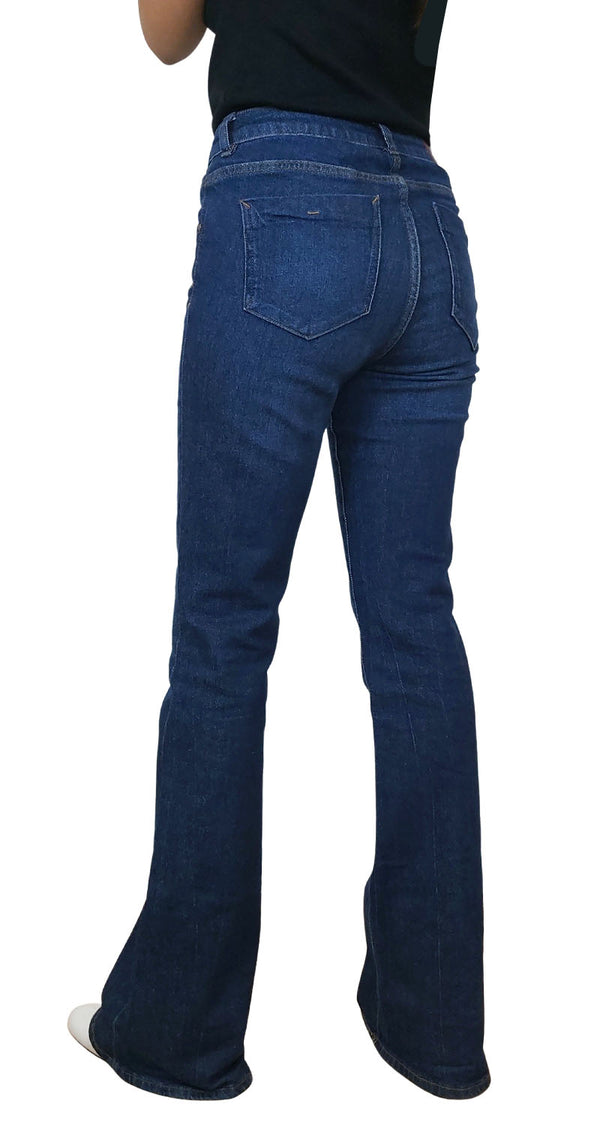 Jeans Acampanado Azul