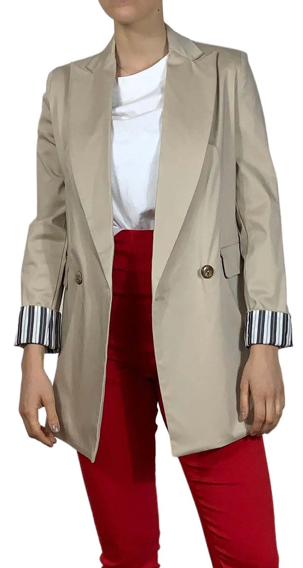 Blazer Beige Clásico Imperial by Magma