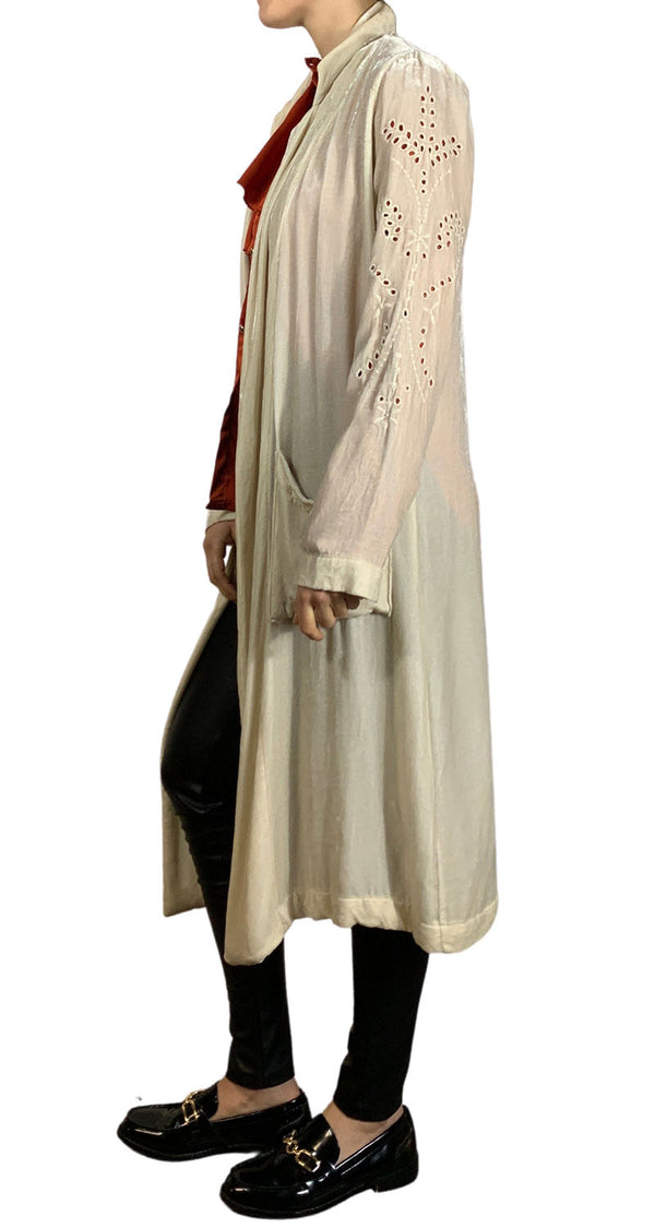 Kimono Taylor Eyelet Duster Johnny Was by Magma