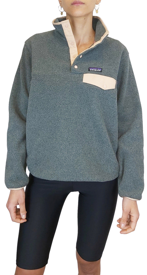 Polar Gris Synchilla Snap-T Pullover