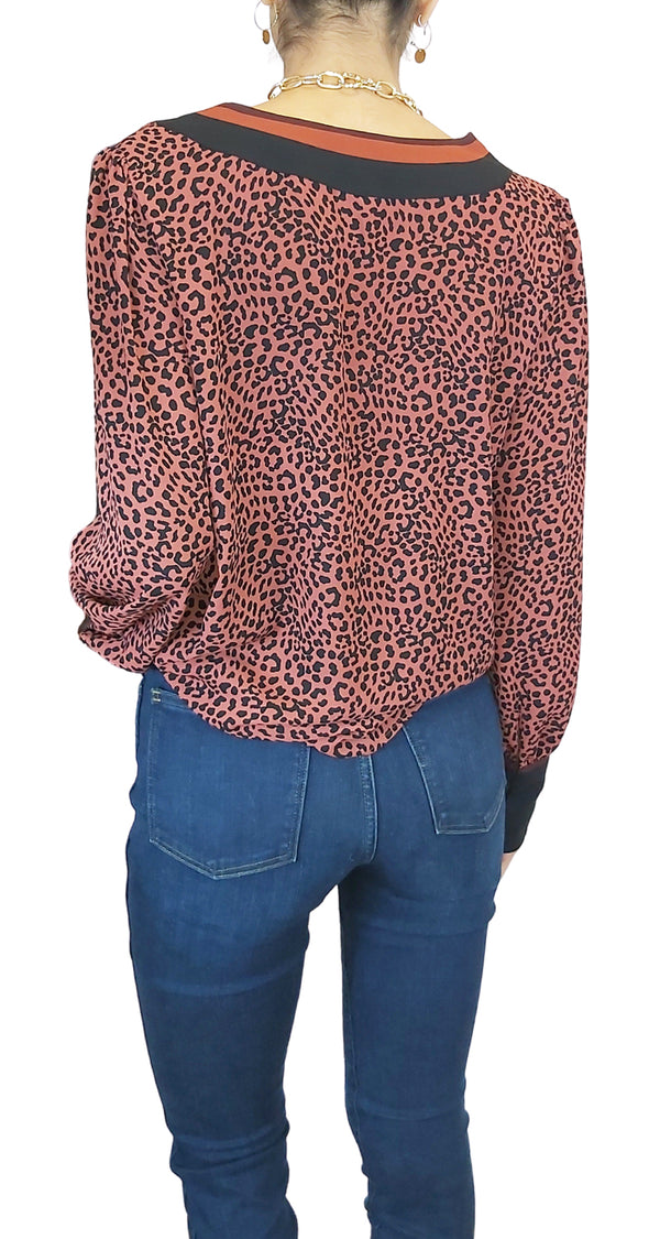 Blusa Animal Terracota