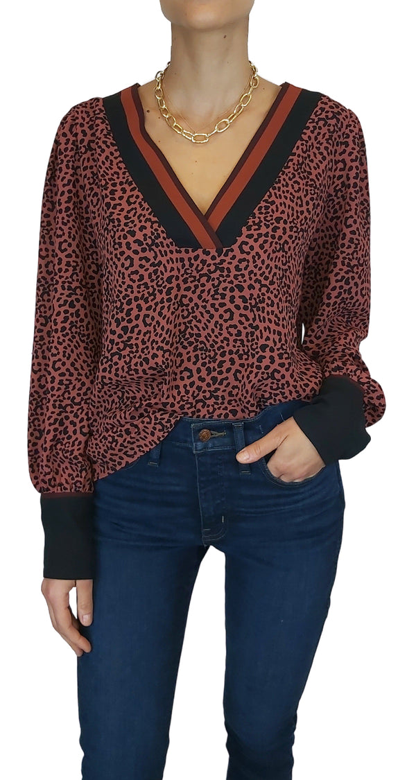 Blusa Animal Terracota