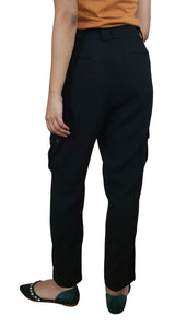 Pantalón Ankle High Rise Negro