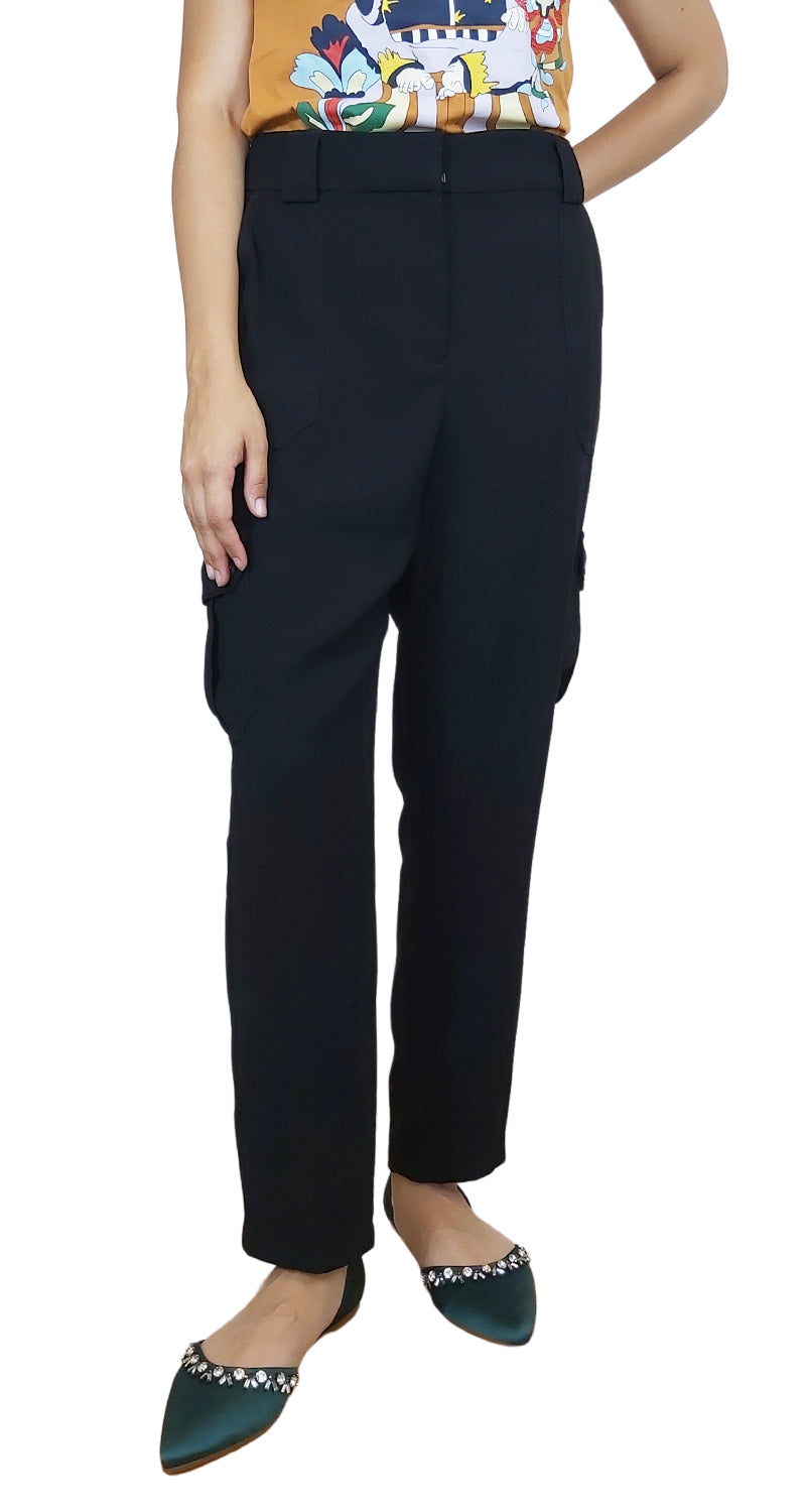 Pantalón Ankle High Rise Negro