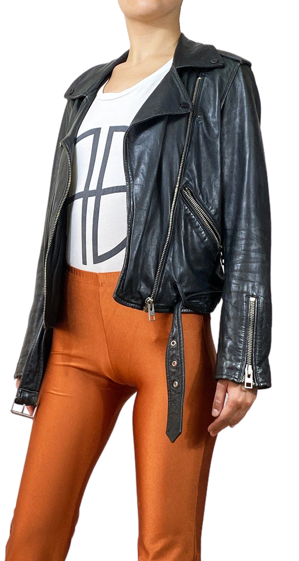 Chaqueta Cuero Biker