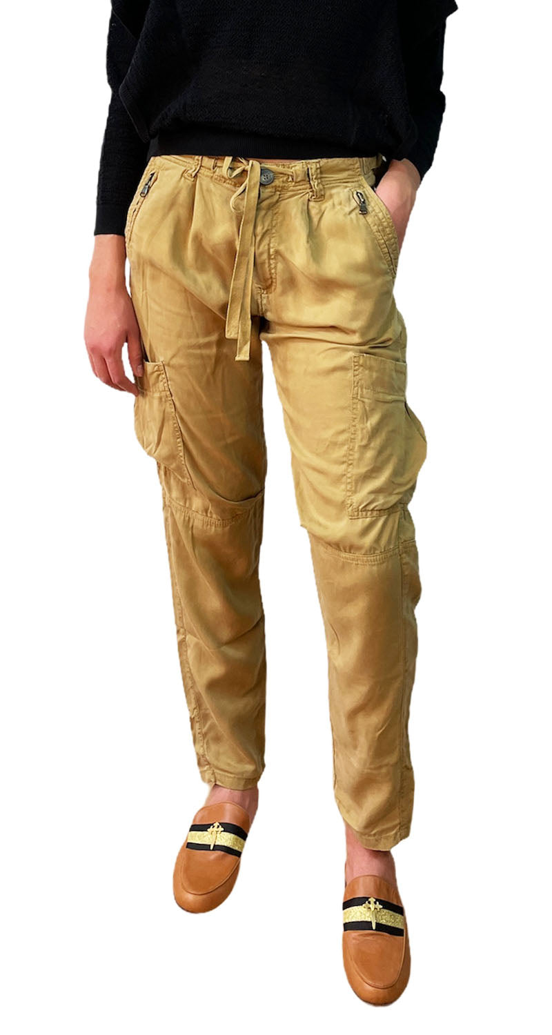 Pantalón Cargo Beige