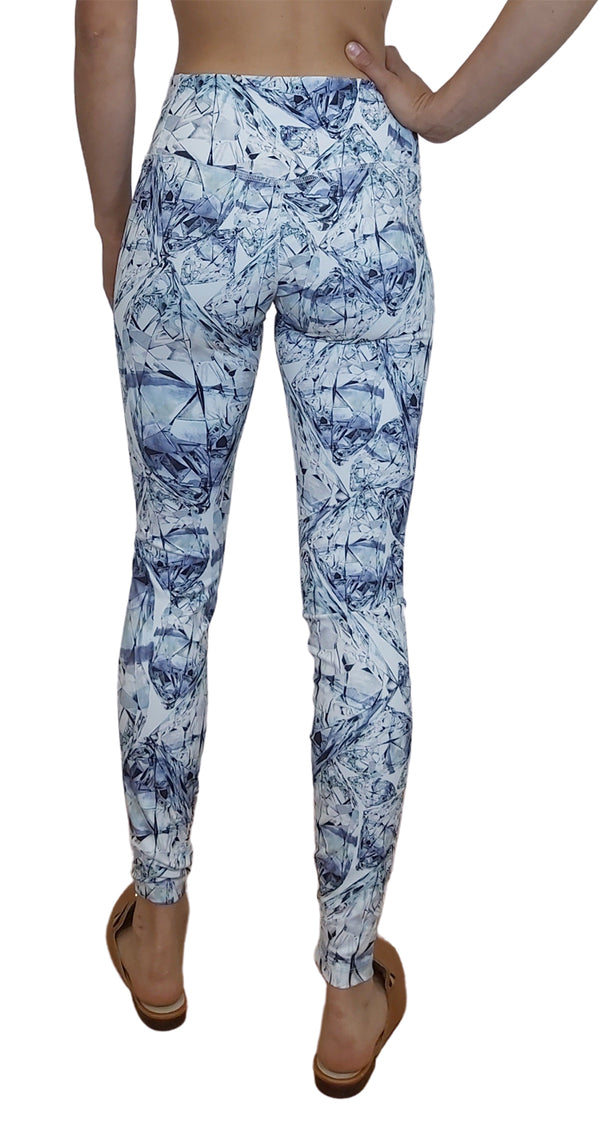 Leggings Print Diamante