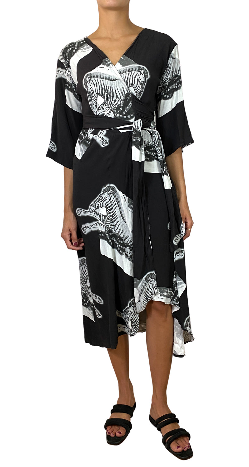 Kimono Wrap Zebra