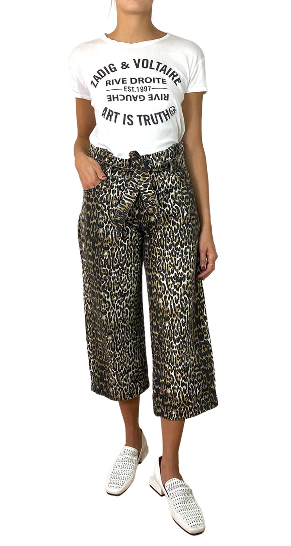 Pantalón Culotte Animal Print