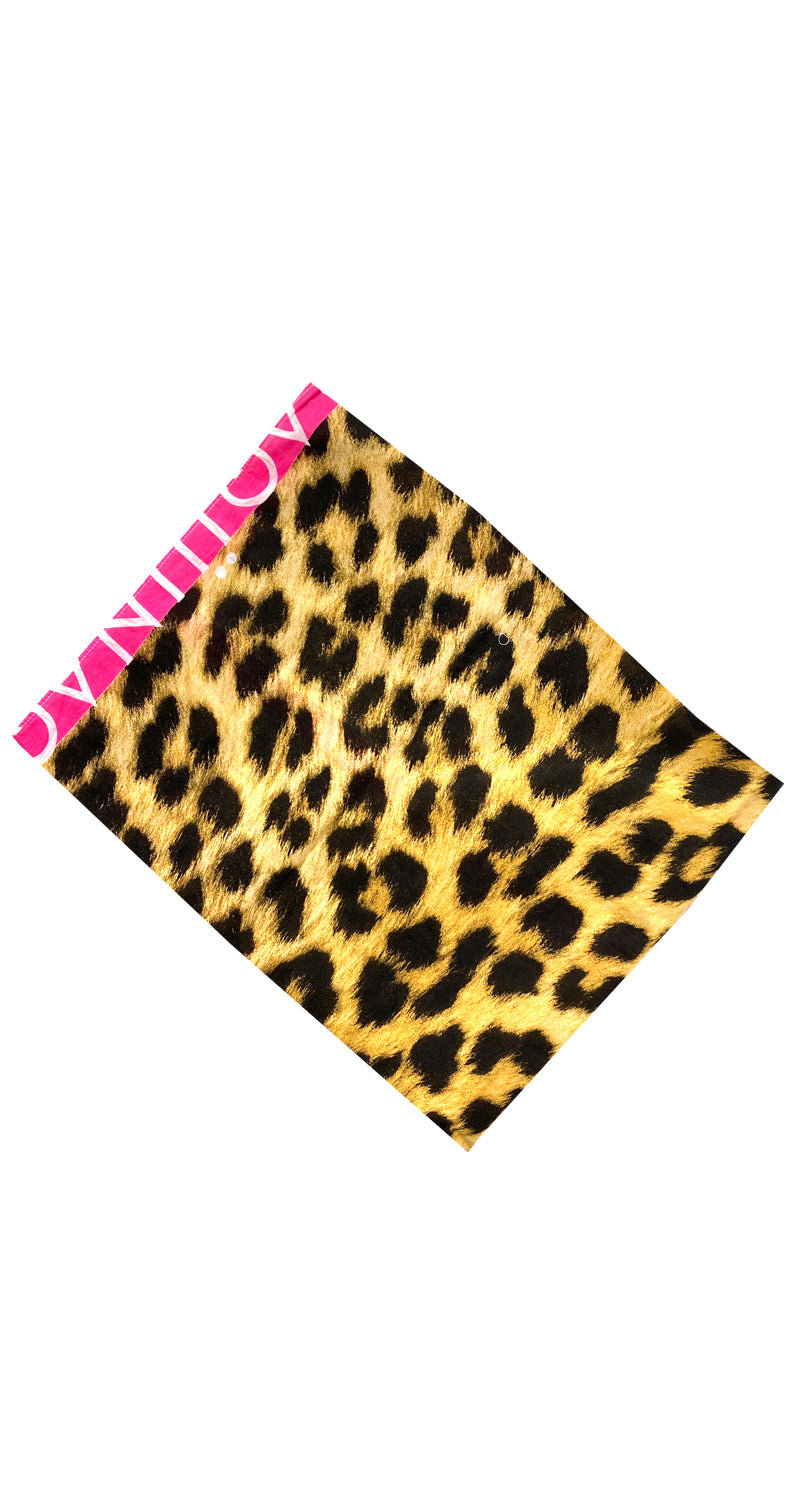 Pañuelo Animal Print Fucsia