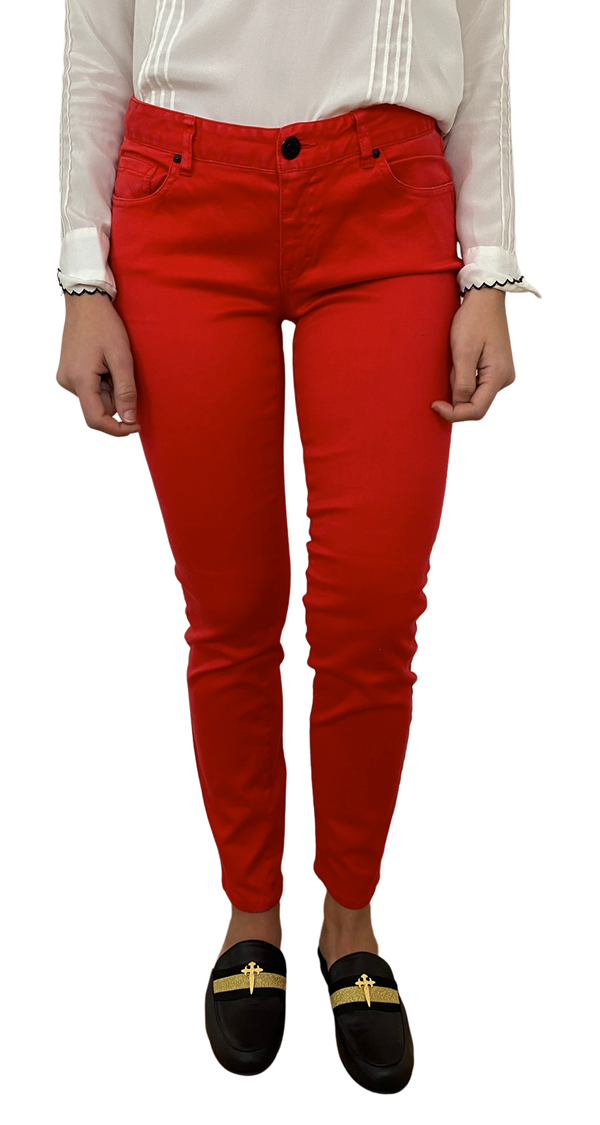 Red Skinny Jeans