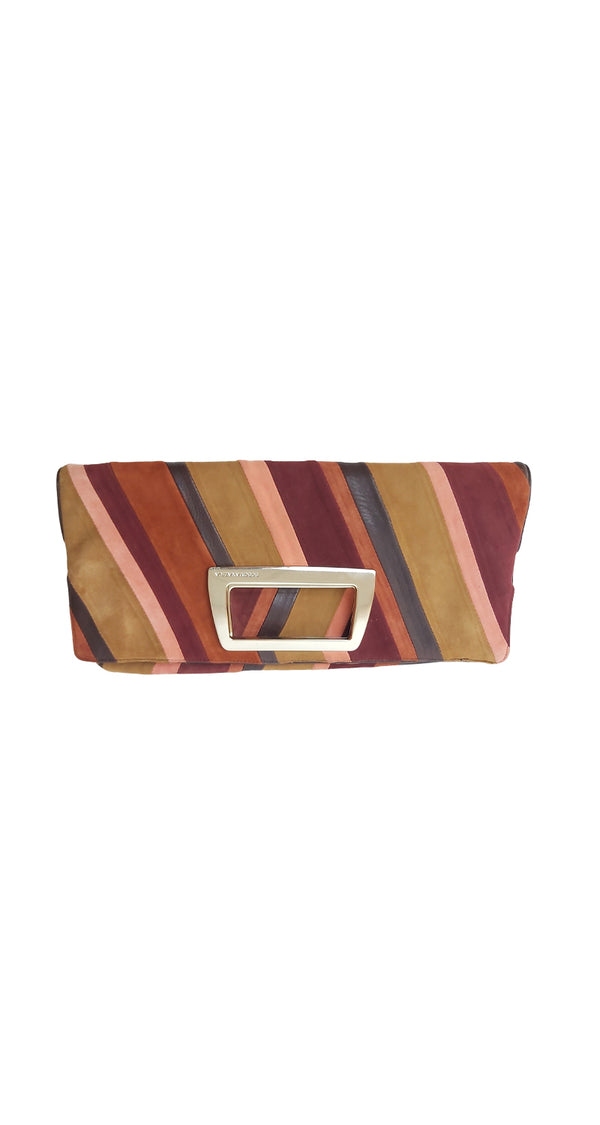 Clutch Gamuza Multicolor