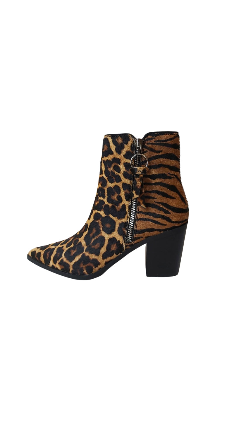 Botines Piel Animal Print