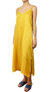 Vestido Amarillo Midi