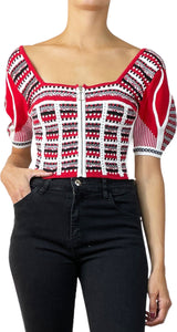 Crop Tops Rojo