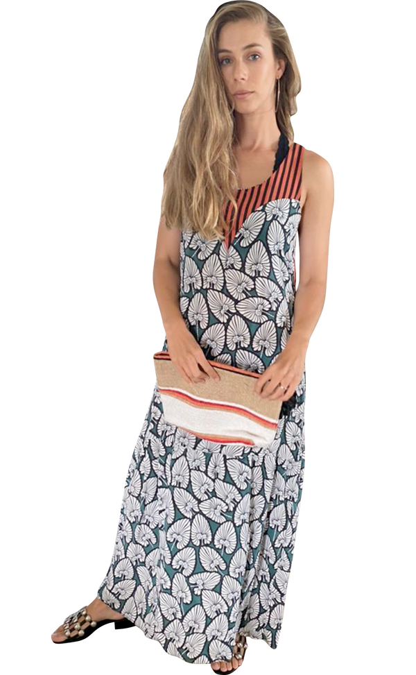 Vestido midi estampado (5277467836551)