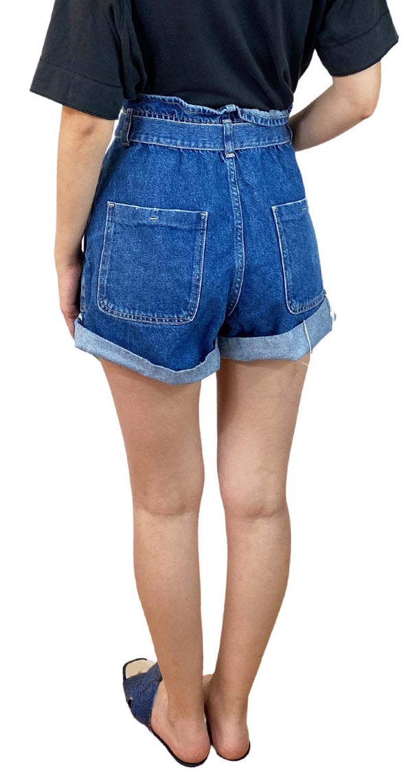 Short Denim Cinturón