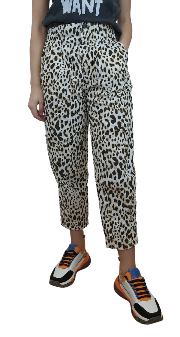 Jeans Baggy Animal Print