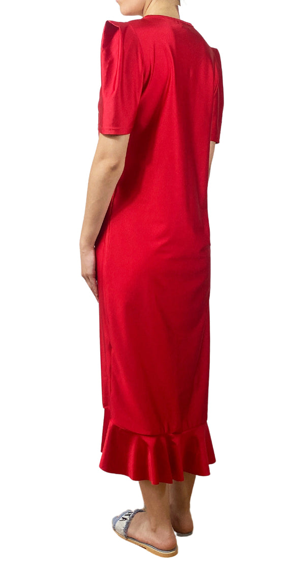 Vestido Rojo Maxi