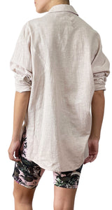 Blusa Damasco con Bolsillos