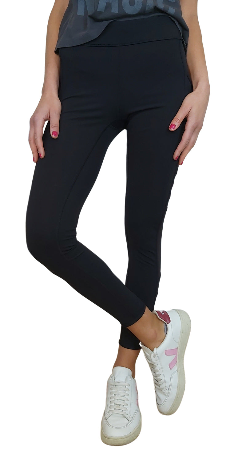 Leggings Negro Transparencia