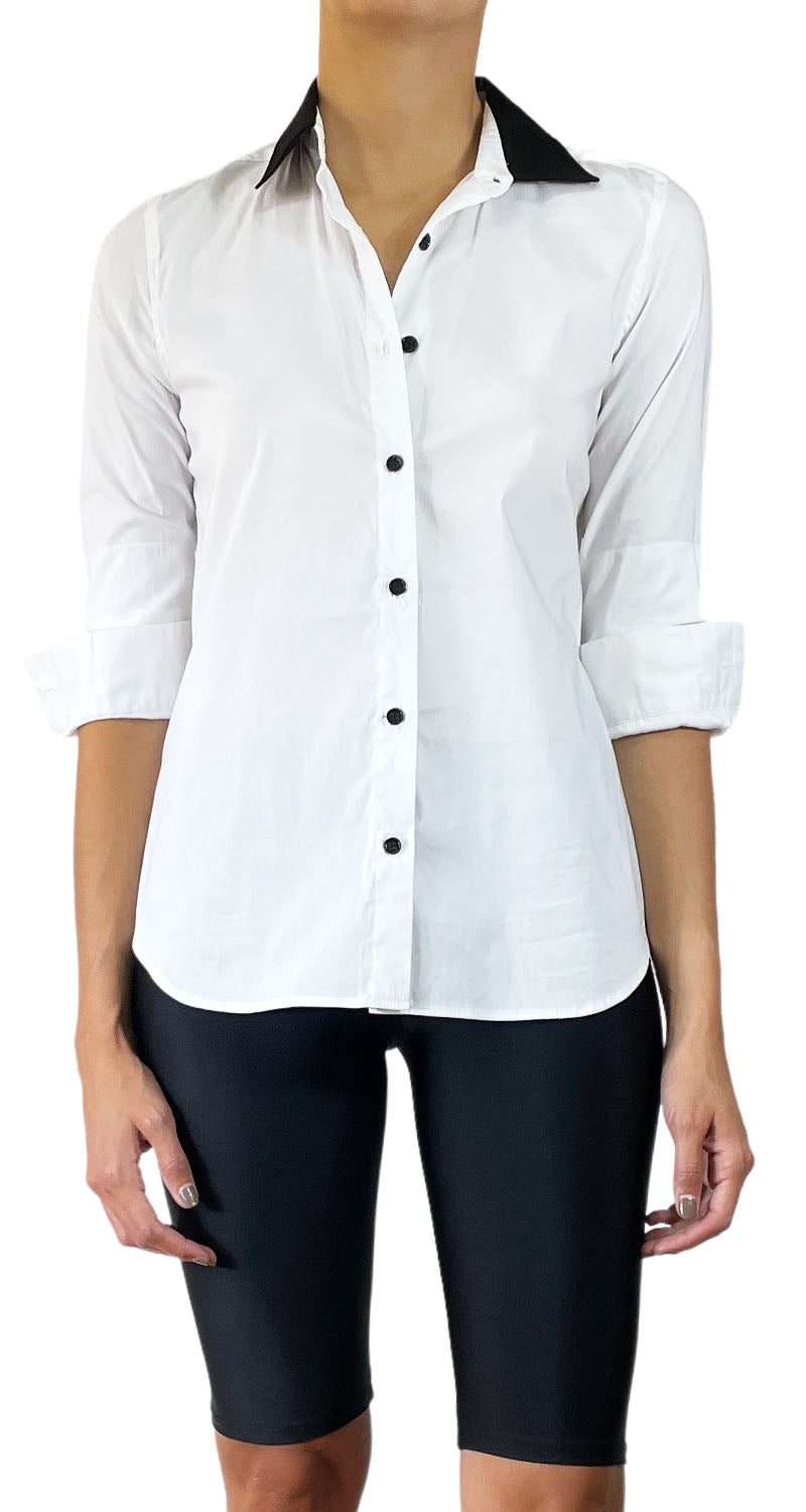 Blusa Blanco y Negro