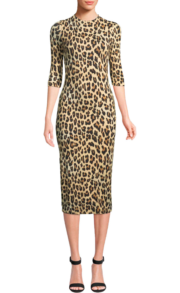 Vestido "Delora" Leopardo